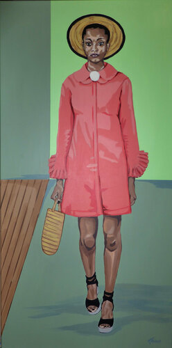 Models lachen nicht immer von Ilse Feiner, Malerei kaufen auf Singulart