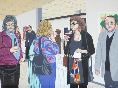 Vernissage di Ilse Feiner, Pittura in vendita su Singulart