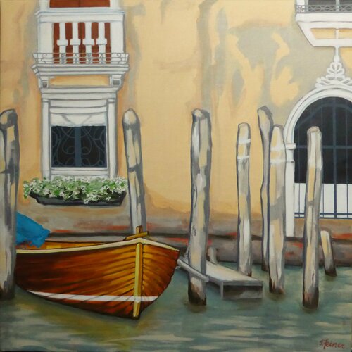Venedig-Impression van Ilse Feiner, Schilderij te koop op Singulart