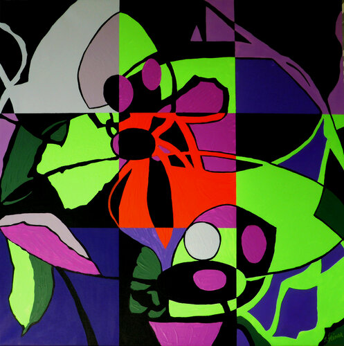 Floral II di Ilse Feiner, Pittura in vendita su Singulart