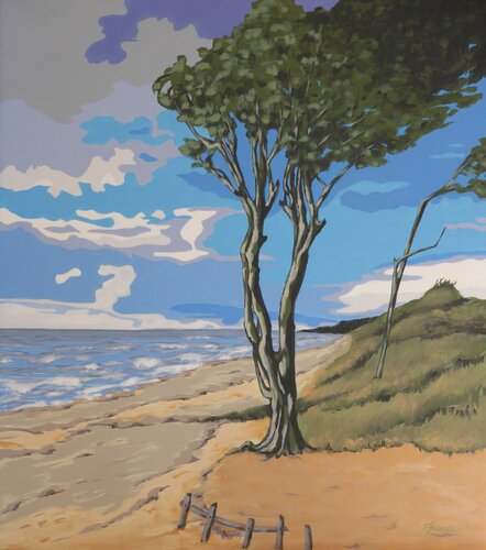 Strandbaum an der Darß Ilse Feiner
