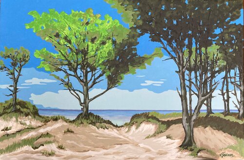 Bäume am Strand Ilse Feiner