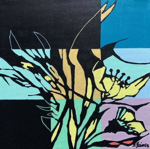 Florales I van Ilse Feiner, Schilderij te koop op Singulart