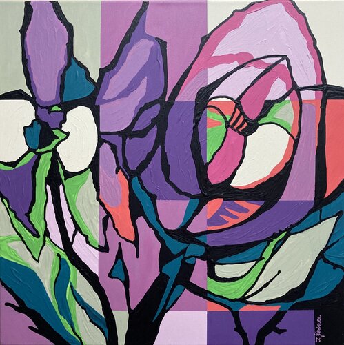 Floral VII di Ilse Feiner, Pittura in vendita su Singulart