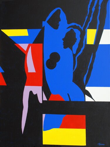 Manchmal möchte ich schon mit dir... by Ilse Feiner, Painting for Sale on Singulart
