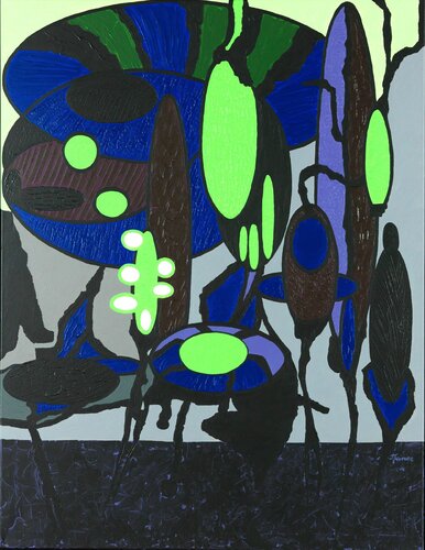 Ellipsoid Nr. 24 von Ilse Feiner, Malerei kaufen auf Singulart