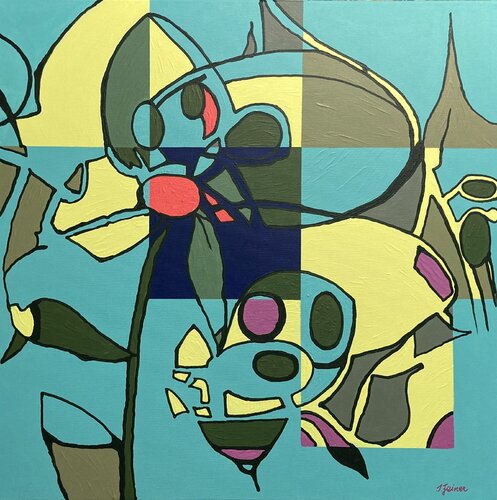 Floral XI di Ilse Feiner, Pittura in vendita su Singulart