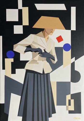 Hommage a Dior di Ilse Feiner, Pittura in vendita su Singulart