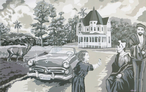 Bitte sehr, Mama Donna by Ilse Feiner, 회화 for Sale on Singulart