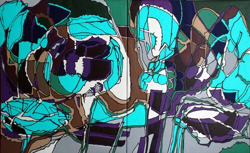 Vegetabil 30 by Ilse Feiner, Painting for Sale on Singulart