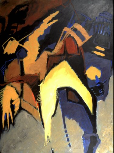 Virtuelle Figurationen II van Ilse Feiner, Schilderij te koop op Singulart