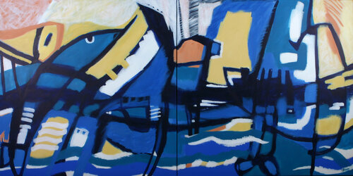 Seaside di Ilse Feiner, Pittura in vendita su Singulart