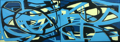 Einblick, Durchblick  XI von Ilse Feiner, Malerei kaufen auf Singulart