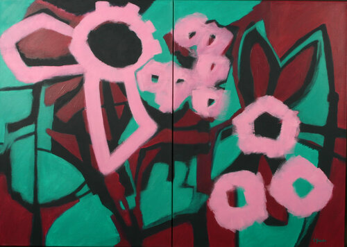 Fleures rosès au printemps Ilse Feiner