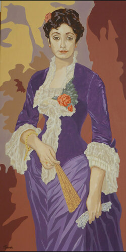 Barocke Schönheit di Ilse Feiner, Pittura in vendita su Singulart