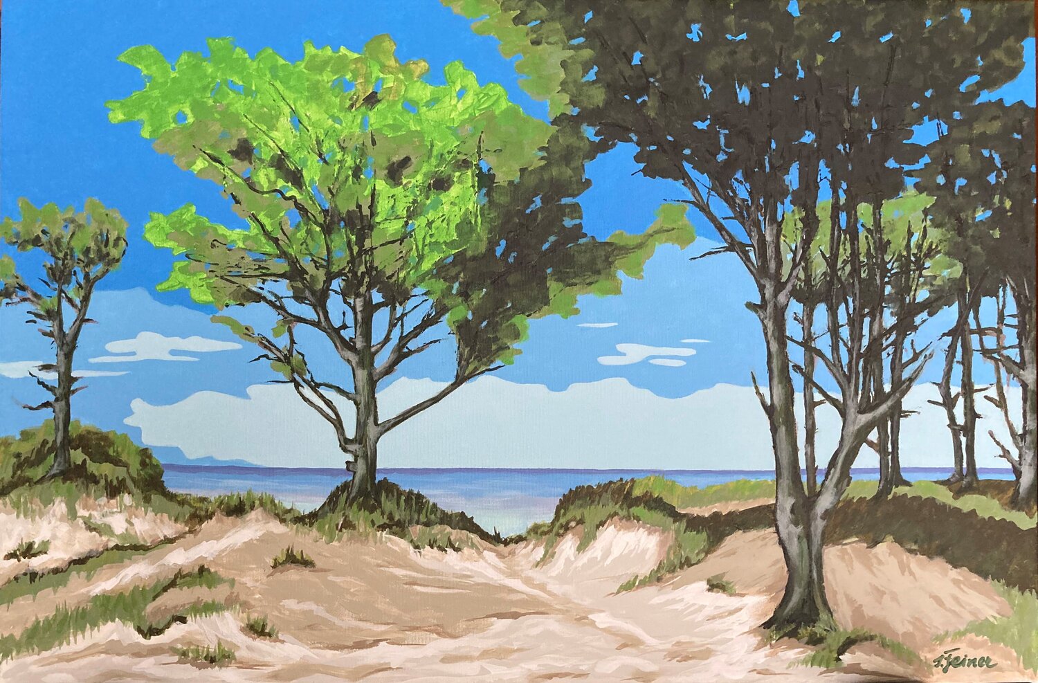 Bäume am Strand Ilse Feiner