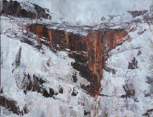 mountain tempest van Leith Ridley Combe, Schilderij te koop op Singulart