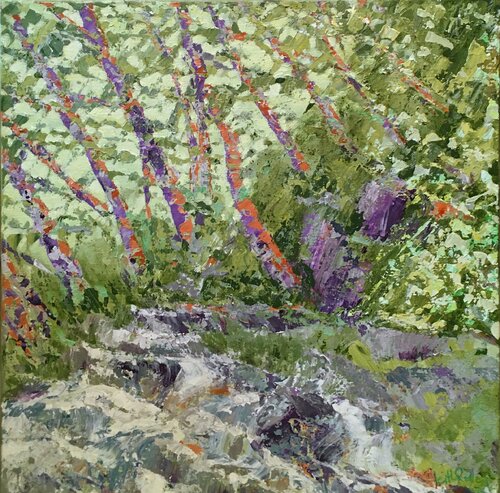 a moment of peace van Leith Ridley Combe, Schilderij te koop op Singulart