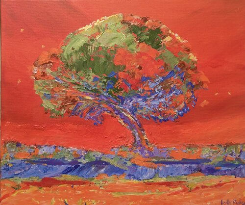 The first Tree of Life van Leith Ridley Combe, Schilderij te koop op Singulart