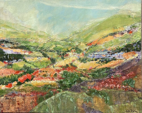 Happy Day , the passing shadows van Leith Ridley Combe, Schilderij te koop op Singulart
