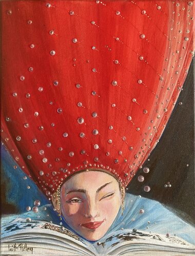 Pearls of Wisdom di Leith Ridley Combe, Pittura in vendita su Singulart