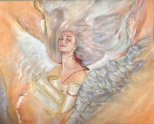 The Messenger di Leith Ridley Combe, Pittura in vendita su Singulart