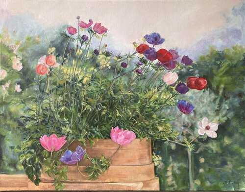 Un souffle de Provence di Leith Ridley Combe, Pittura in vendita su Singulart