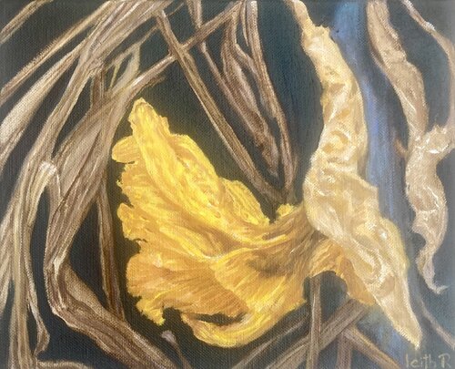 beautiful in death by Leith Ridley Combe, Painting for Sale on Singulart