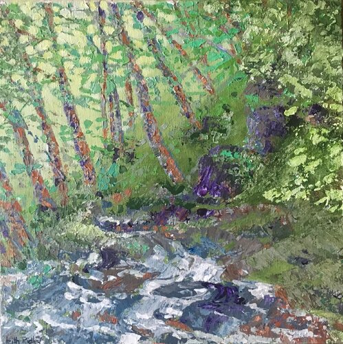 on Vitosha mountain di Leith Ridley Combe, Pittura in vendita su Singulart