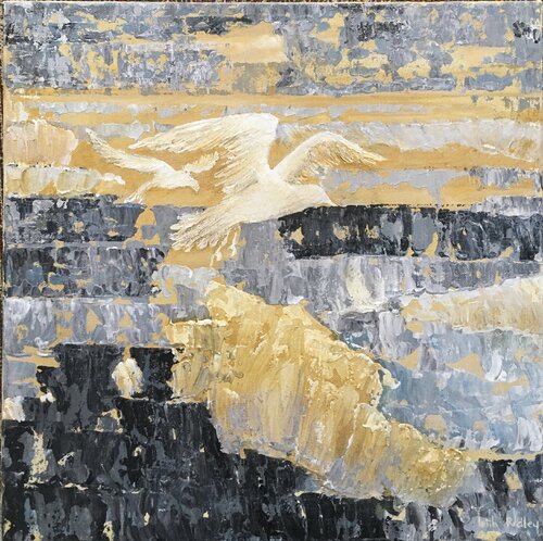 the Birds di Leith Ridley Combe, Pittura in vendita su Singulart