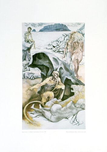 The Allegories - Saint Jerome von Renato Guttuso, Druck kaufen auf Singulart