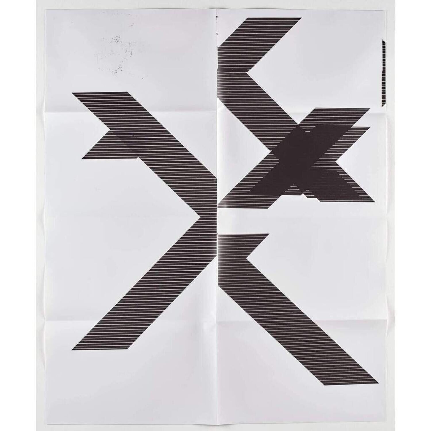 X (Untitled, WG1210) Wade Guyton Afdruk te koop