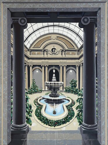 Garden Court di Richard Haas, Stampa in vendita su Singulart