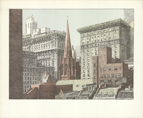 Trinity Church von Richard Haas, Druck kaufen auf Singulart