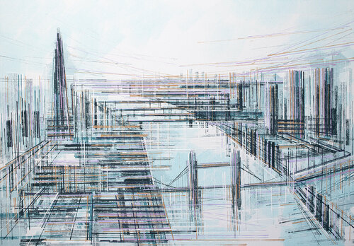 London In White Light Marc Todd
