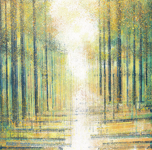 Light Through Summer Trees van Marc Todd, Schilderij te koop op Singulart