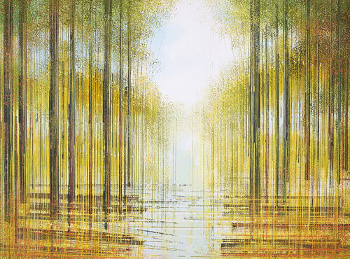 Autumn Trees Composition #2 van Marc Todd, Schilderij te koop op Singulart