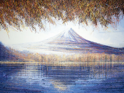 Japan In Autumn van Marc Todd, Schilderij te koop op Singulart