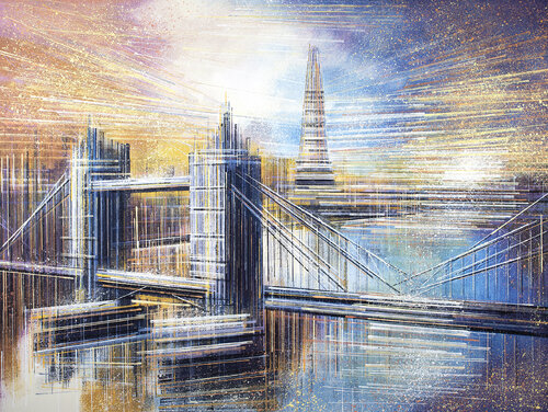 London - Tower Bridge In Last Light van Marc Todd, Schilderij te koop op Singulart