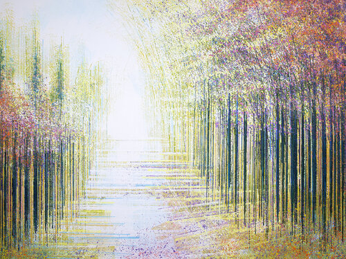 Trees In Summer Composition #2 di Marc Todd, Pittura in vendita su Singulart