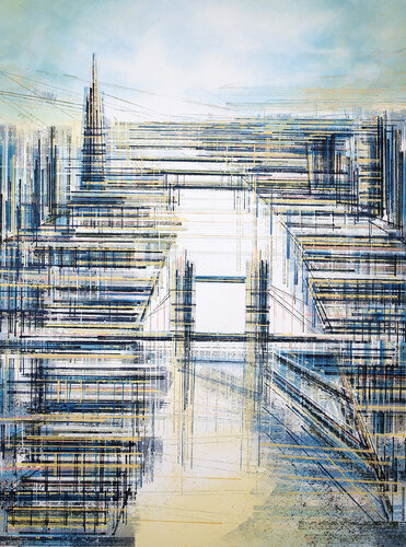 London Skyline In Morning Light de Marc Todd, Pintura a la venta en Singulart