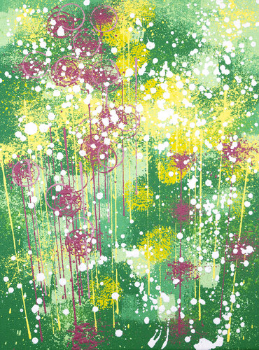 Abstract Floral 3 (2023) van Marc Todd, Schilderij te koop op Singulart