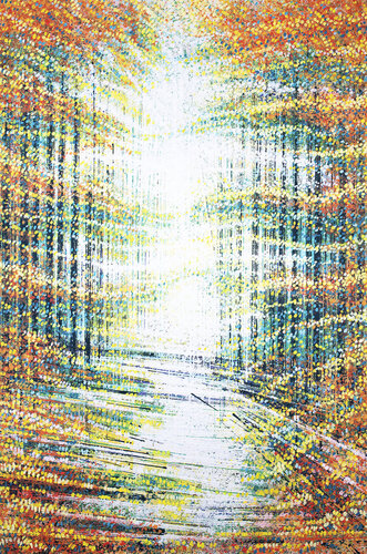 Into The Forest van Marc Todd, Schilderij te koop op Singulart