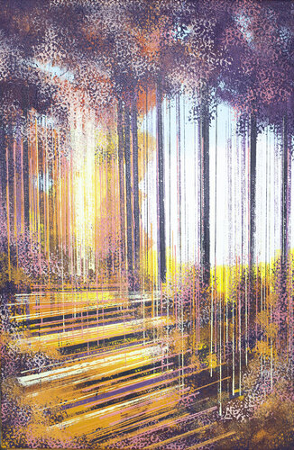 Forest Sunset de Marc Todd, Pintura a la venta en Singulart