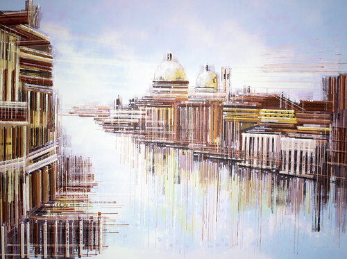 Venice At Dusk van Marc Todd, Schilderij te koop op Singulart