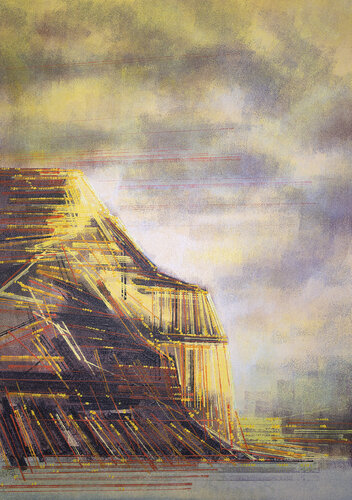 Golden Coastal Cliffs von Marc Todd, Malerei kaufen auf Singulart