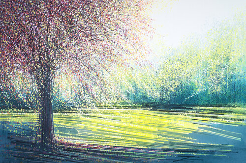 Spring Blossom Tree by Marc Todd, Painting for Sale on Singulart