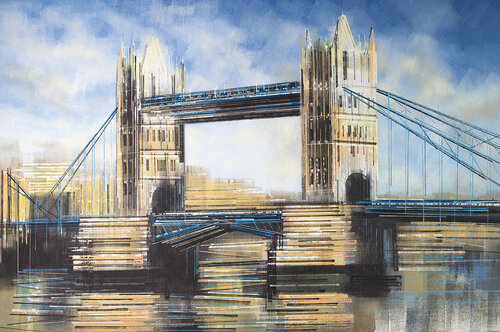 Tower Bridge, London van Marc Todd, Schilderij te koop op Singulart