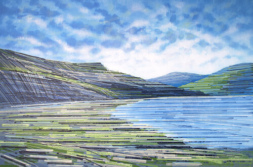 Lyme Regis Bay Dorset by Marc Todd, 회화 for Sale on Singulart