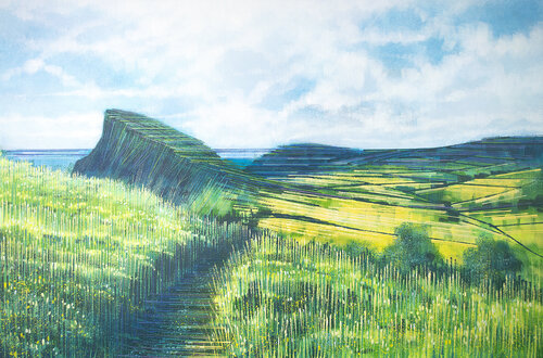 Peak Hill Devon In Summer von Marc Todd, Malerei kaufen auf Singulart